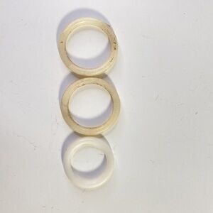 Vintage Plastic Sewing Rings Sewing Notions Set Of 3
